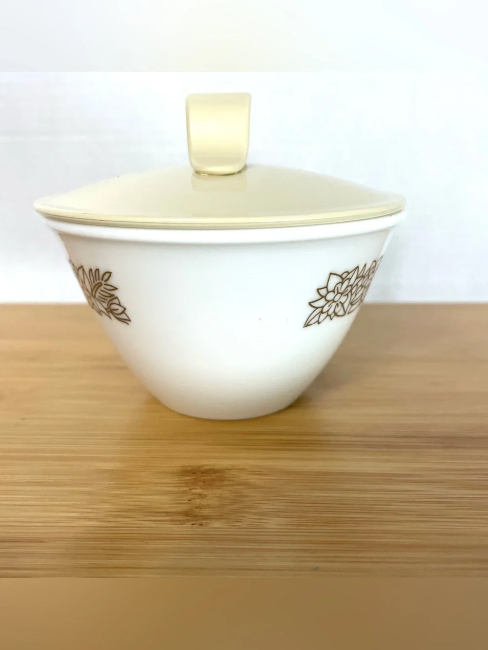 Vintage Corning Corelle Woodland Creamer & Sugar Bowl Set With Lid